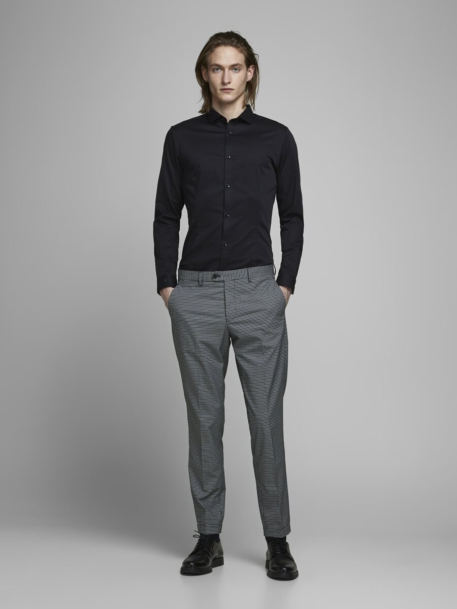 Hemd van het merk Jack & Jones Premium in het Zwart
