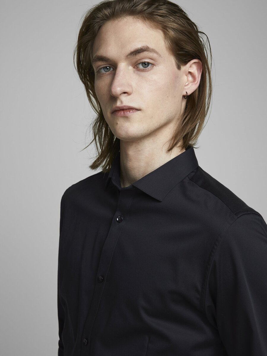 Hemd van het merk Jack & Jones Premium in het Zwart