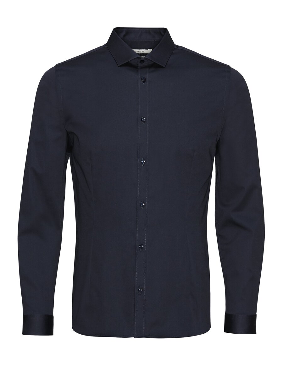 Hemd van het merk Jack & Jones Premium in het Marine