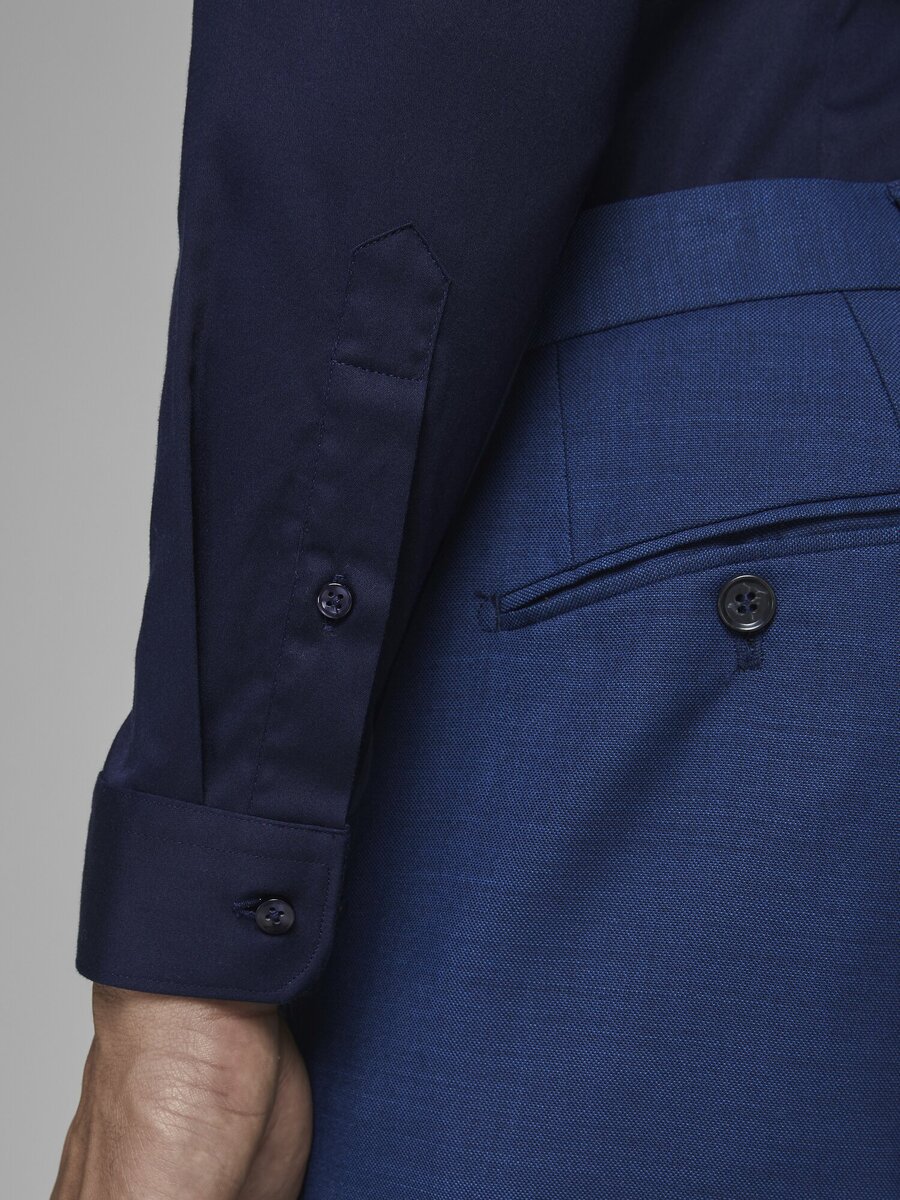 Hemd van het merk Jack & Jones Premium in het Marine