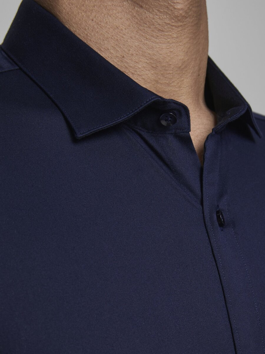 Hemd van het merk Jack & Jones Premium in het Marine