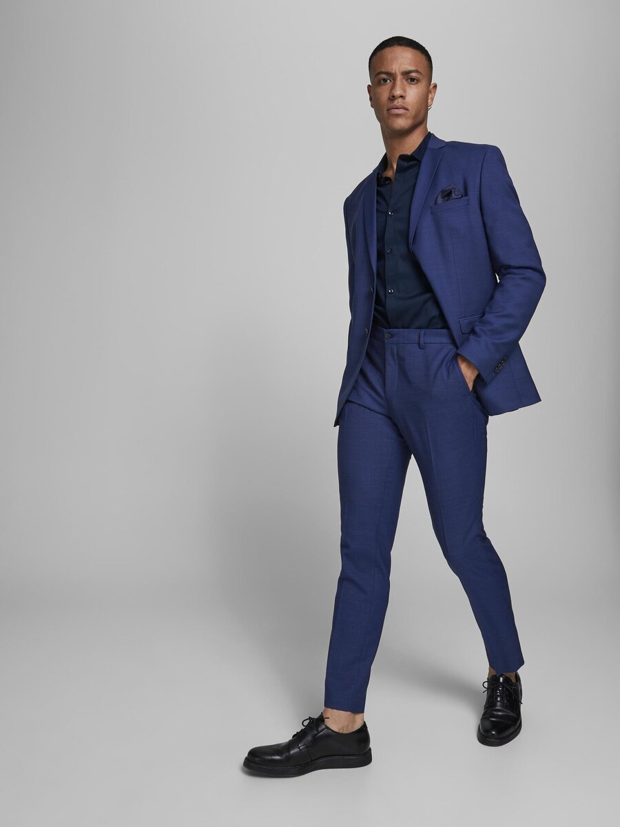 Broek van het merk Jack & Jones Premium in het Marine