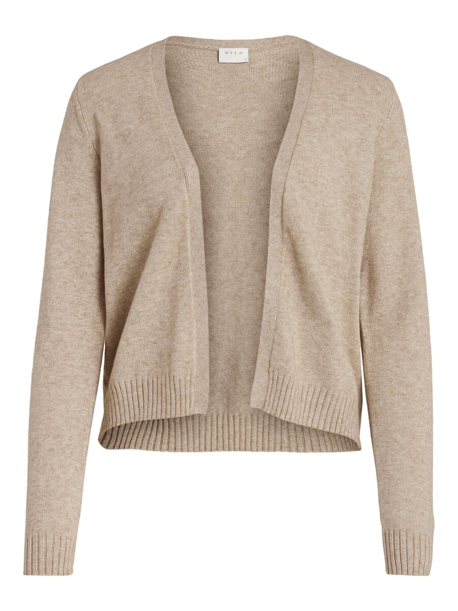 Gilet van het merk Vila in het Beige