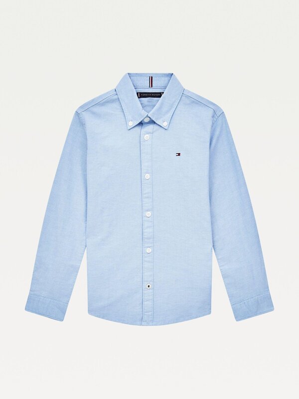 Hemd van het merk Tommy Hilfiger in het Blauw
