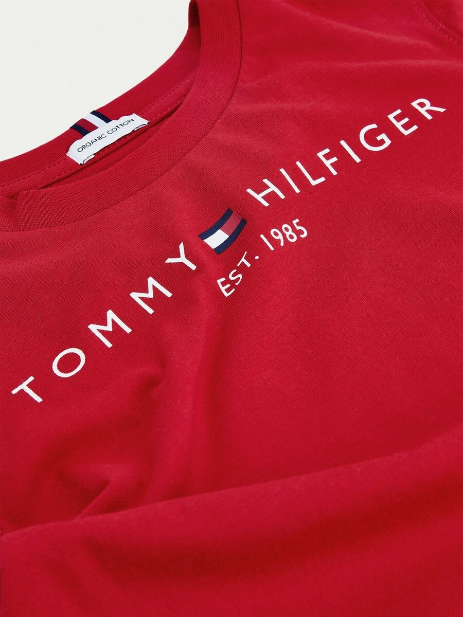 T-shirt van het merk Tommy Hilfiger in het Rood