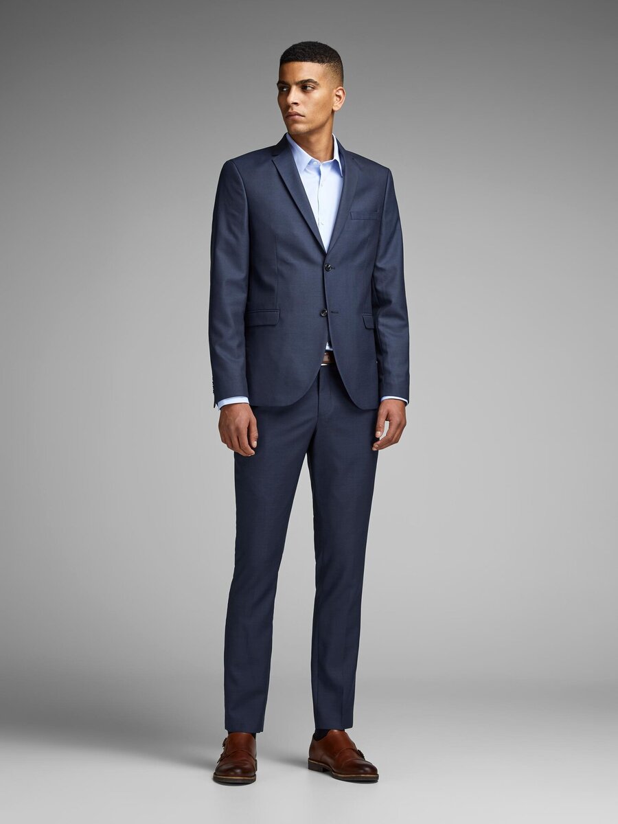 Broek van het merk Jack & Jones Premium in het Marine