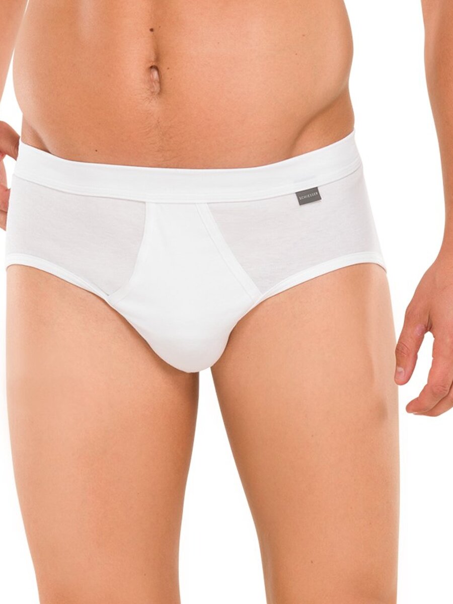 Slip van het merk Schiesser in het Wit