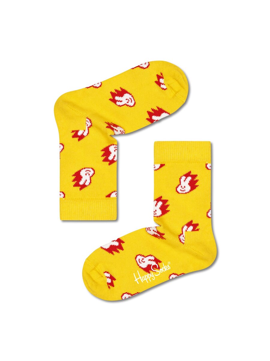 Sokken van het merk Happy Socks in het Geel