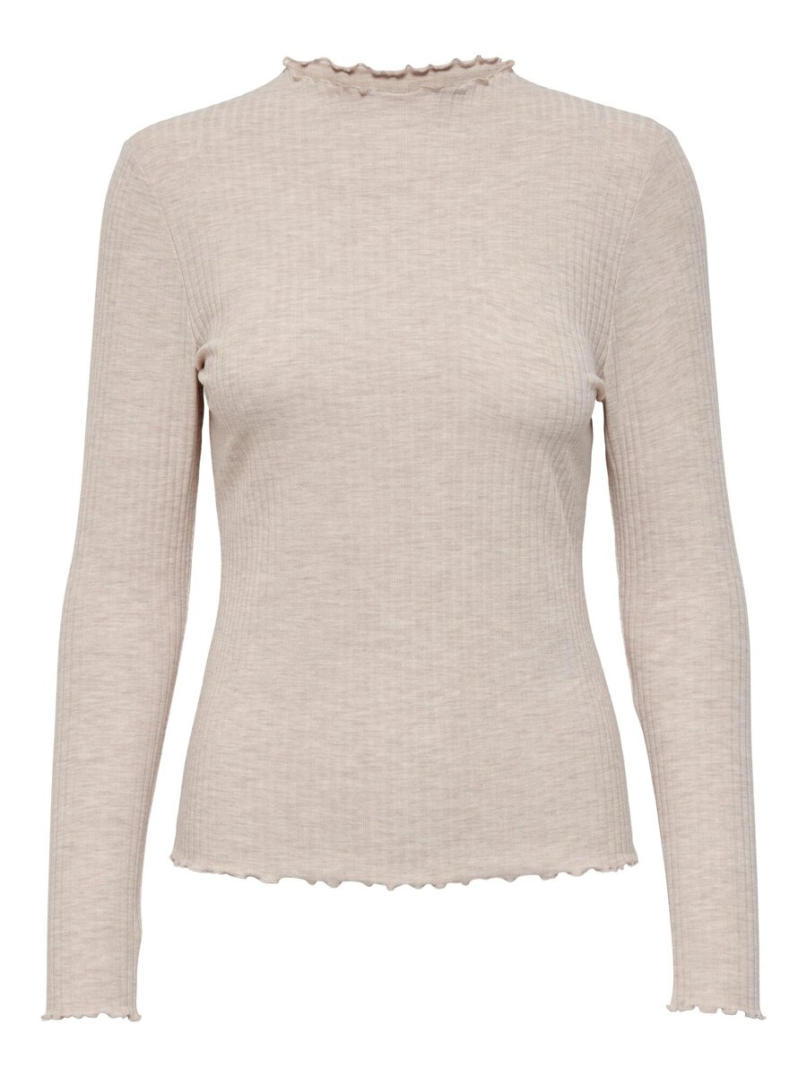 T-shirt van het merk Only in het Beige