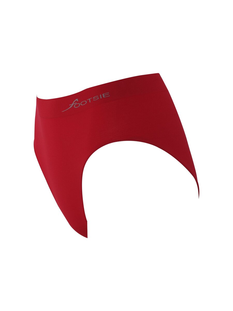 Slip van het merk Footsie in het Rood