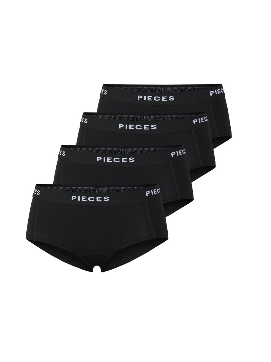 Boxer van het merk Pieces in het Zwart