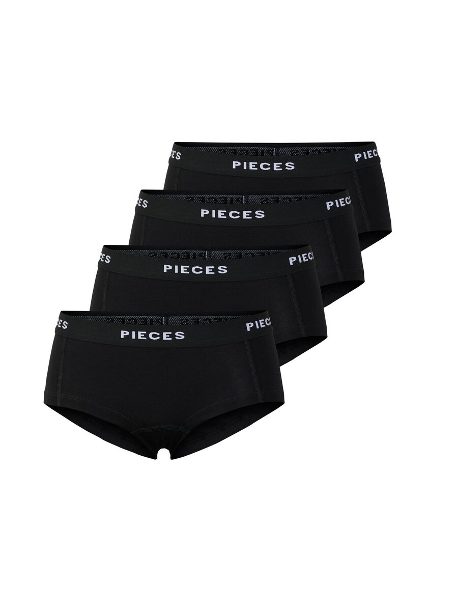 Boxer van het merk Pieces in het Zwart