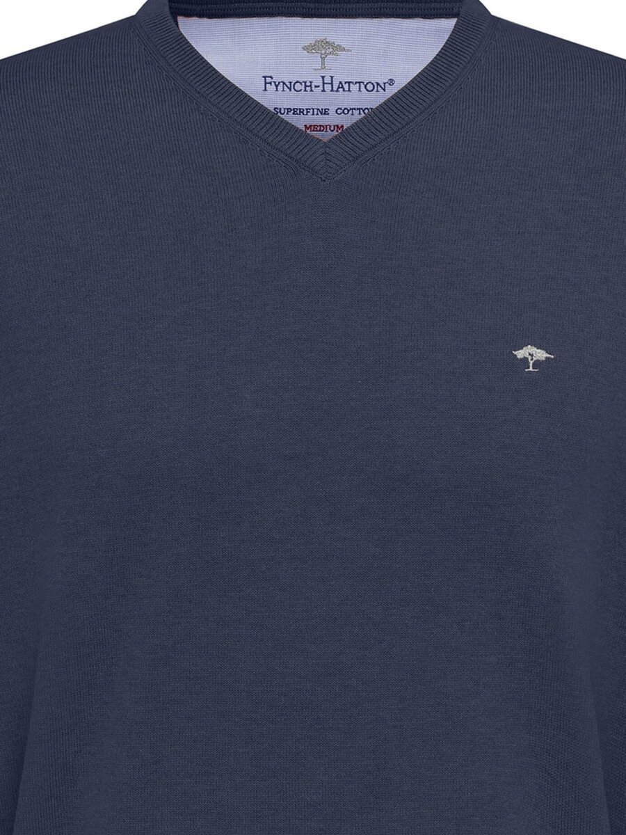 Pull van het merk Fynch-hatton in het Marine