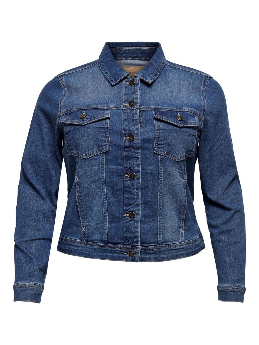 Jacket van het merk Only Carmakoma in het Jeans