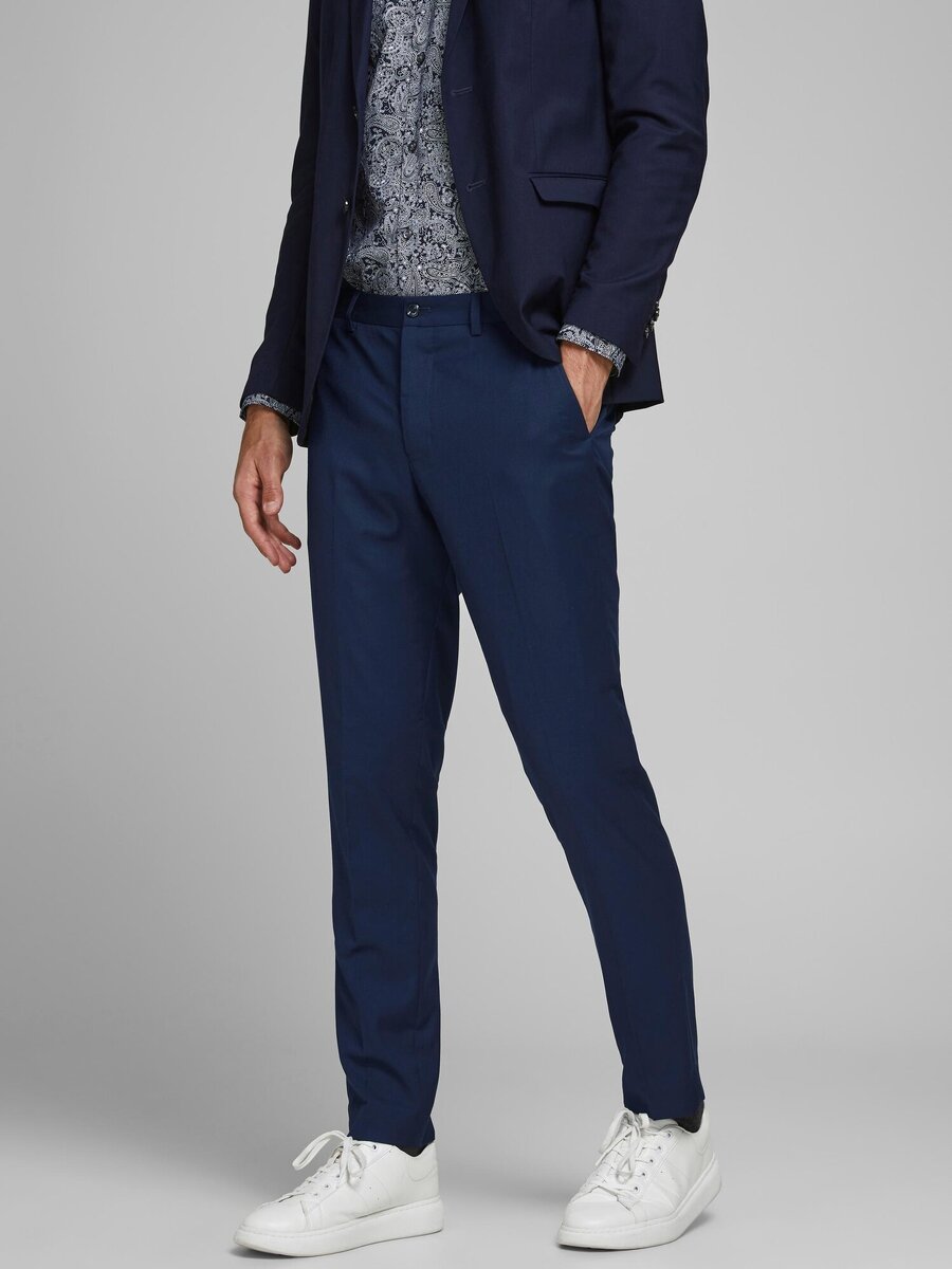 Broek van het merk Jack & Jones Premium in het Marine