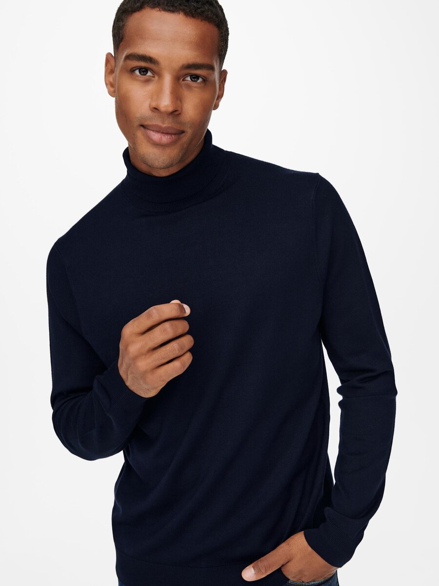 Pull van het merk Only & Sons in het Marine