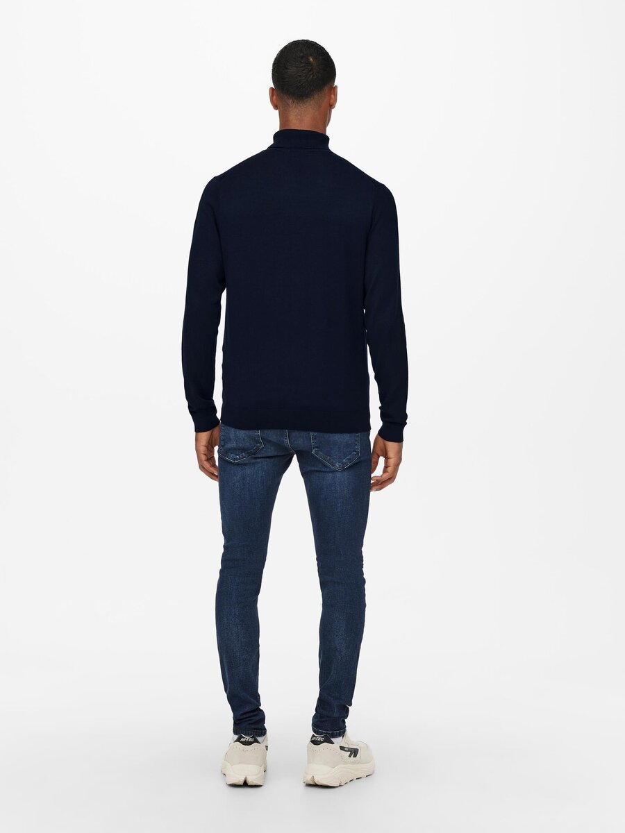 Pull van het merk Only & Sons in het Marine
