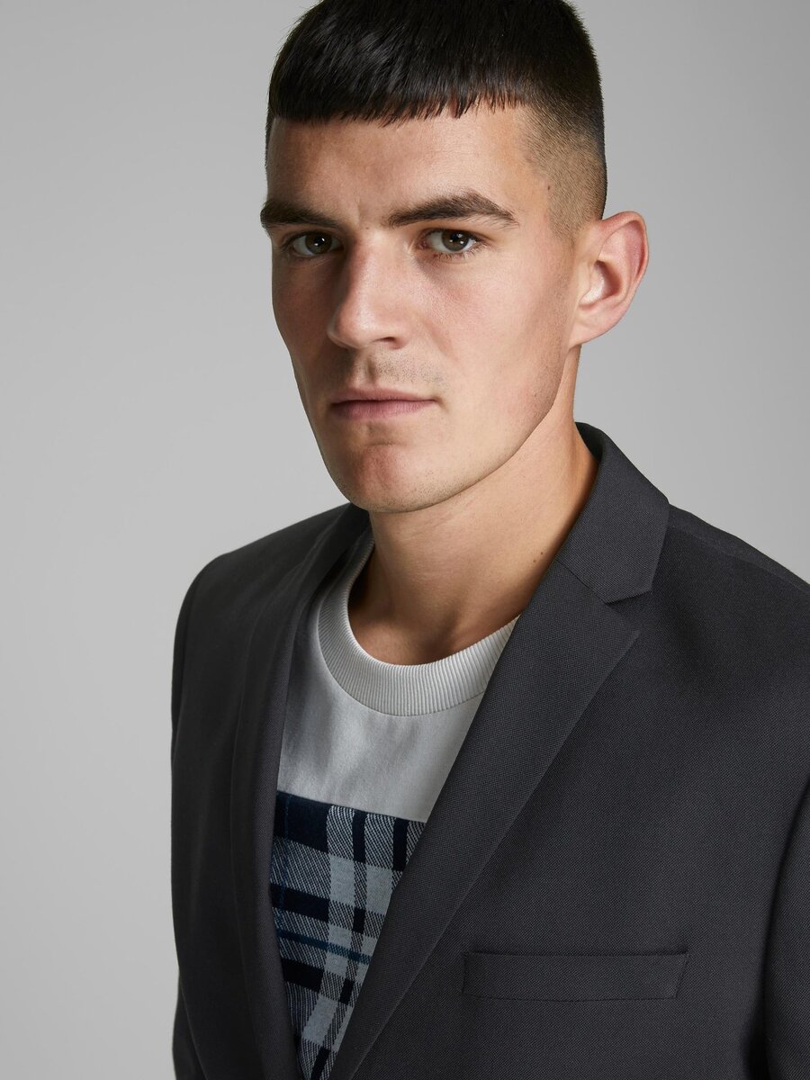 Blazer van het merk Jack & Jones Premium in het Zwart