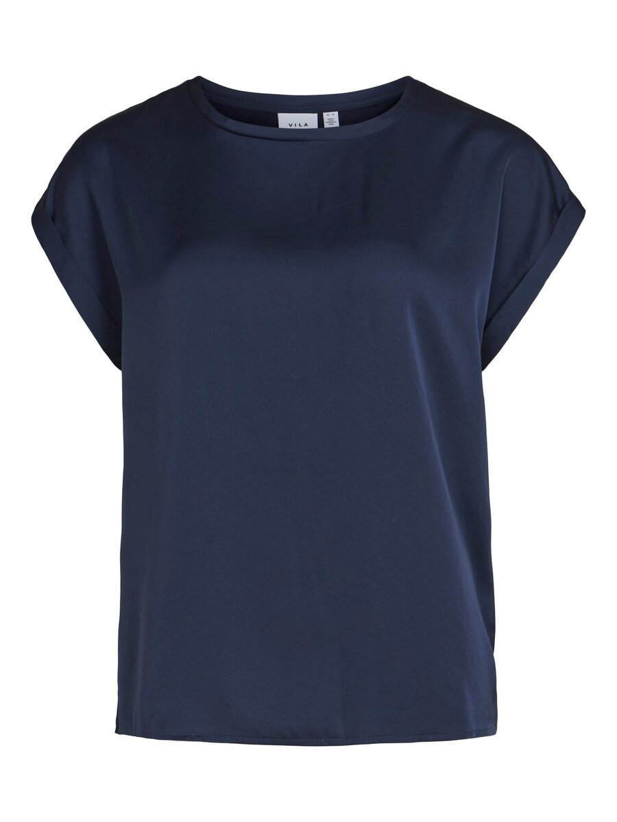 T-shirt van het merk Vila in het Marine