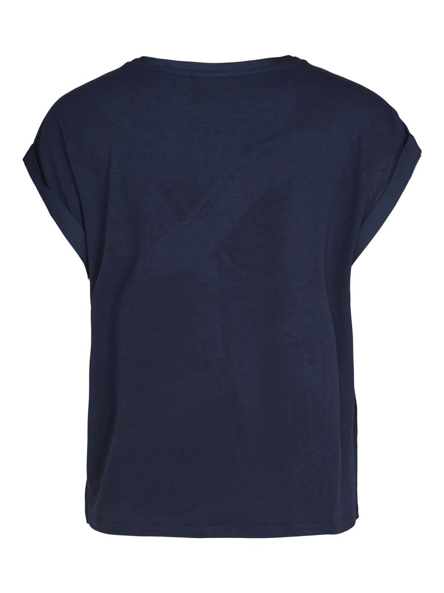 T-shirt van het merk Vila in het Marine