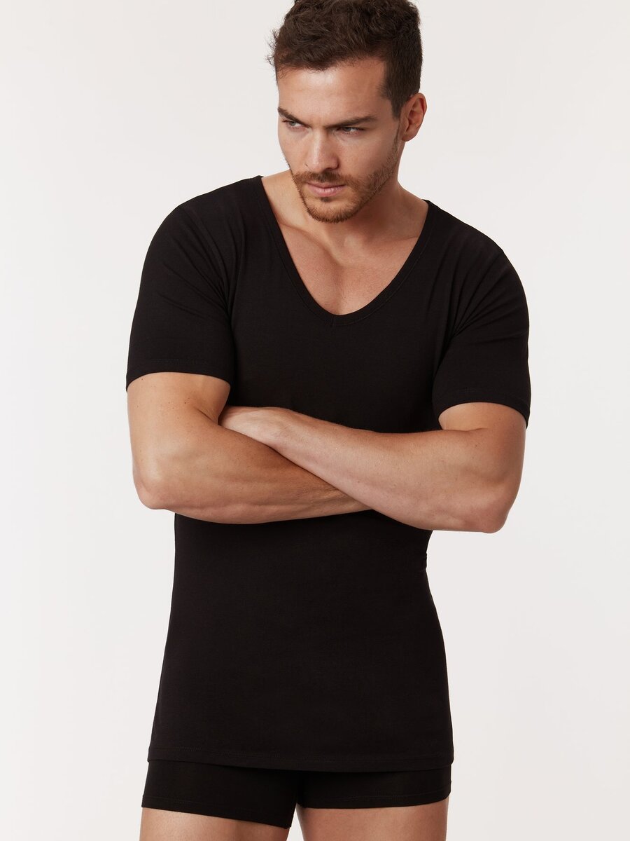 T-shirt van het merk Woody in het Zwart
