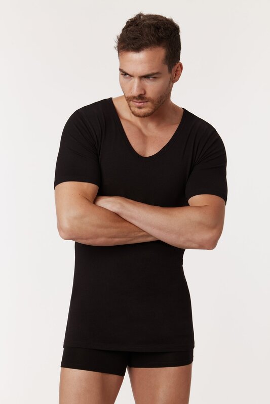 T-shirt van het merk Woody in het Zwart
