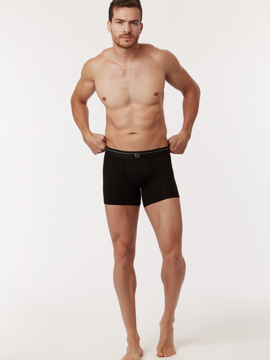 Boxer van het merk Woody in het Zwart