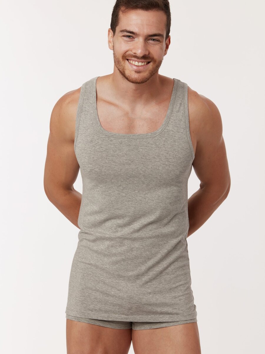 Singlet van het merk Woody in het Grijs