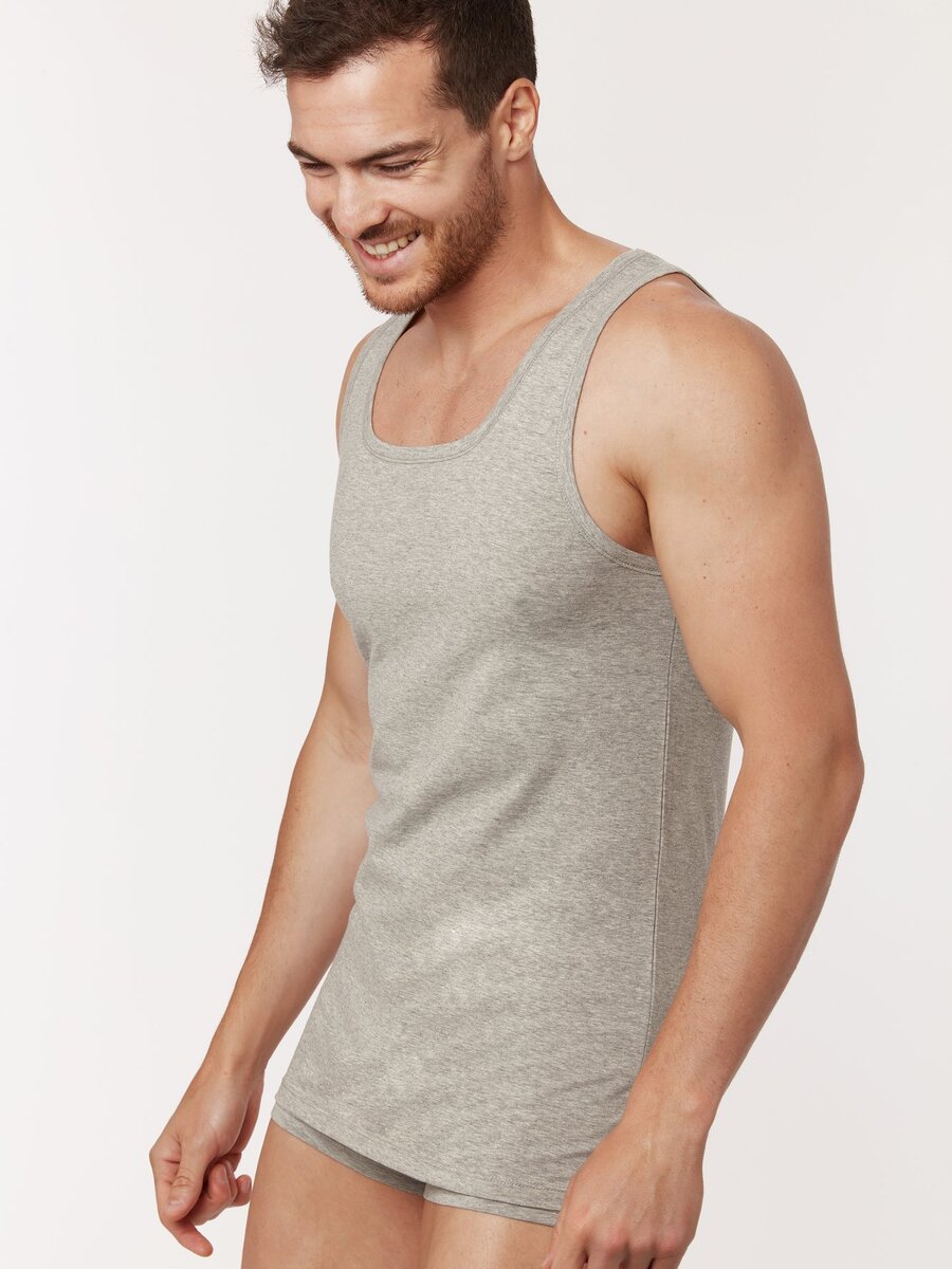 Singlet van het merk Woody in het Grijs