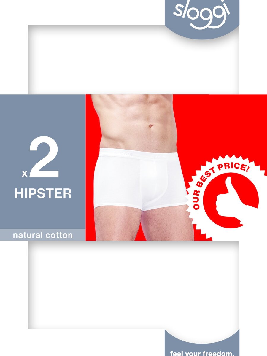 Boxer van het merk Sloggi in het Wit