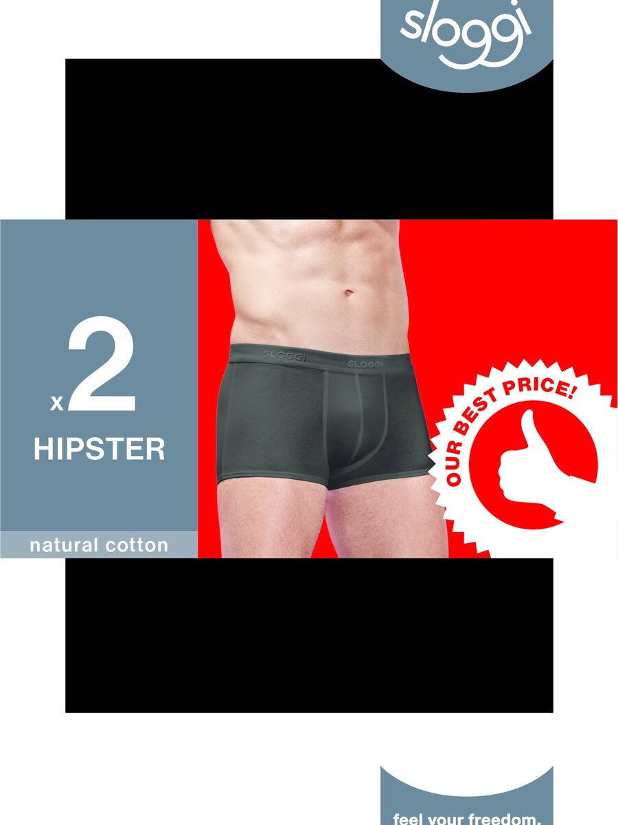 Boxer van het merk Sloggi in het Zwart
