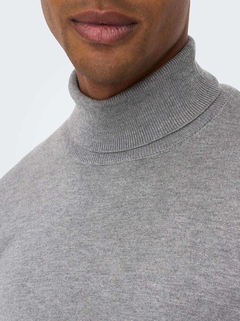 ONSWYLER LIFE ROLL NECK KNIT NOOS