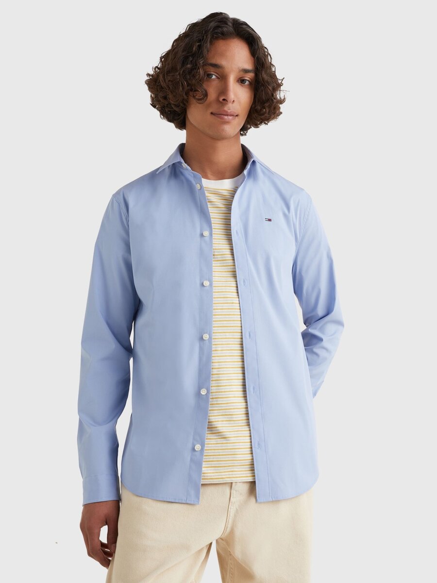 Hemd van het merk Tommy Jeans in het Blauw