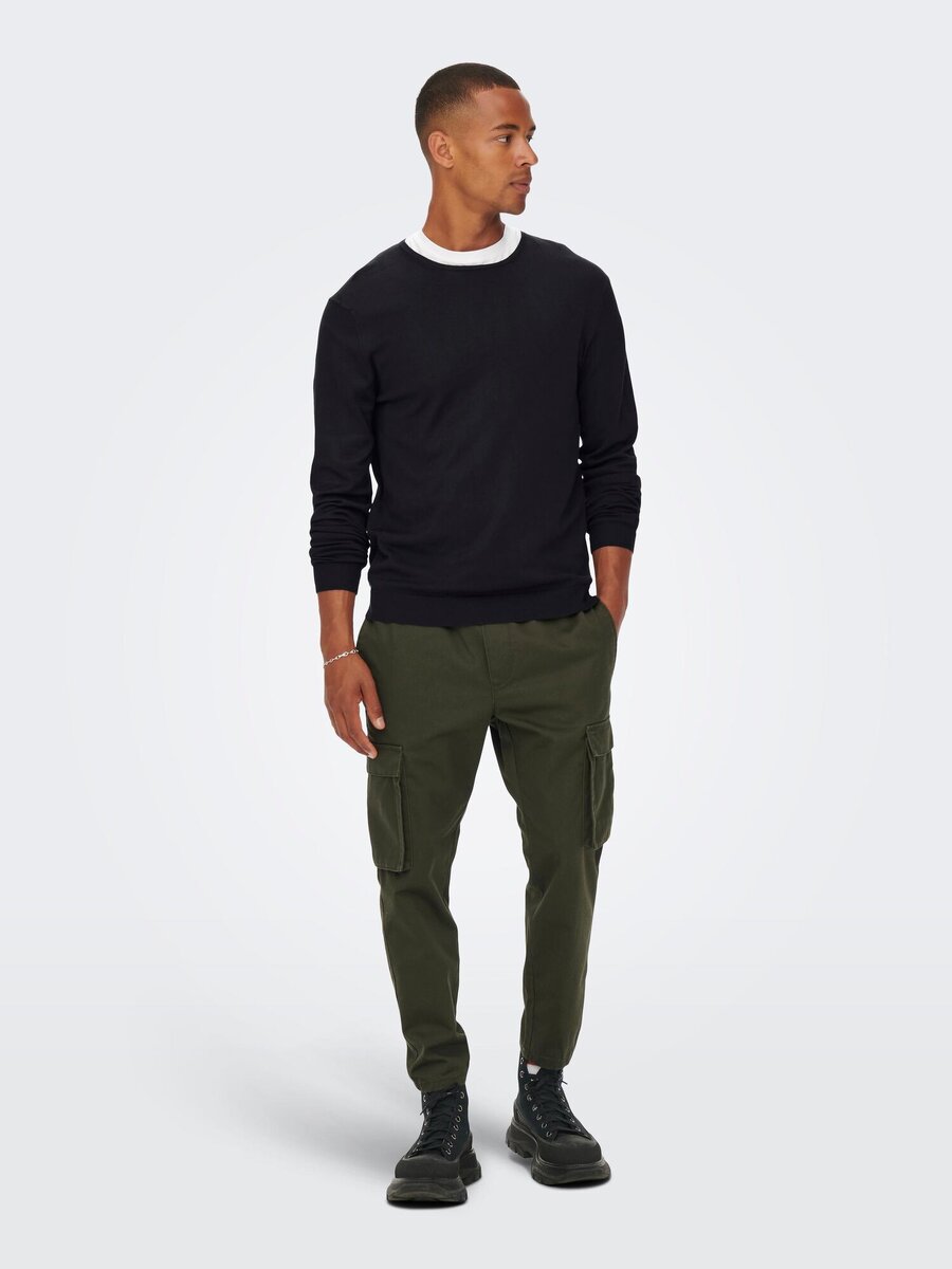 Pull van het merk Only & Sons in het Zwart