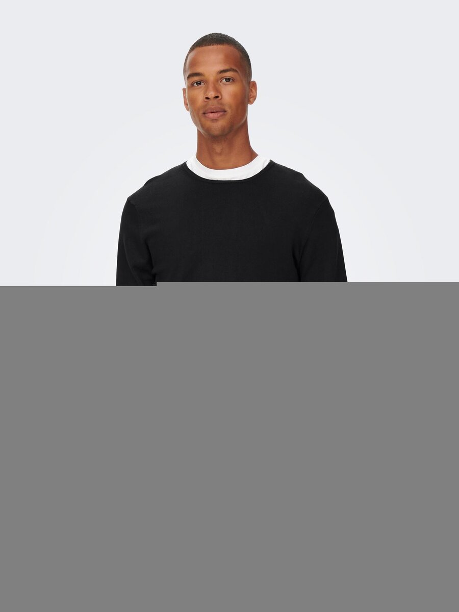 Pull van het merk Only & Sons in het Zwart
