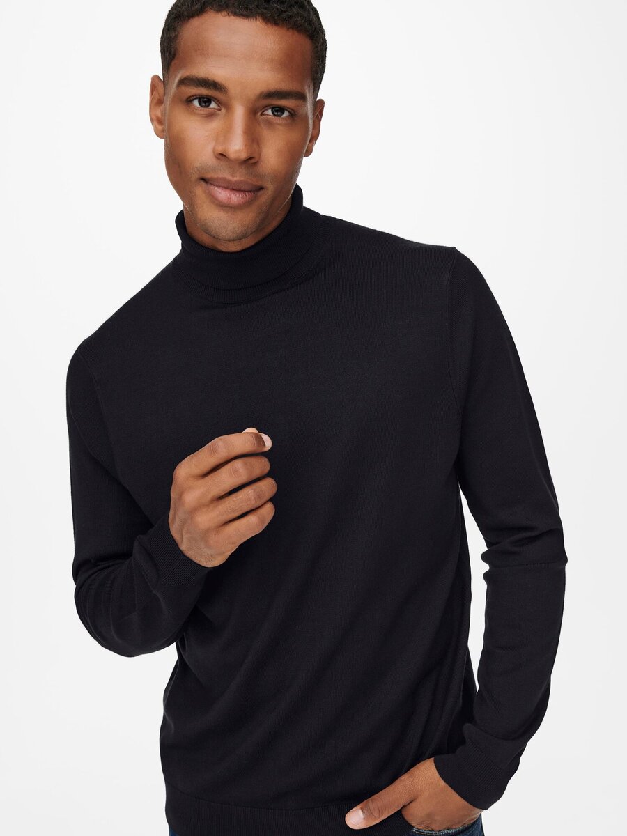 Pull van het merk Only & Sons in het Zwart