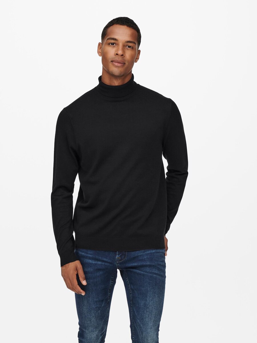 Pull van het merk Only & Sons in het Zwart