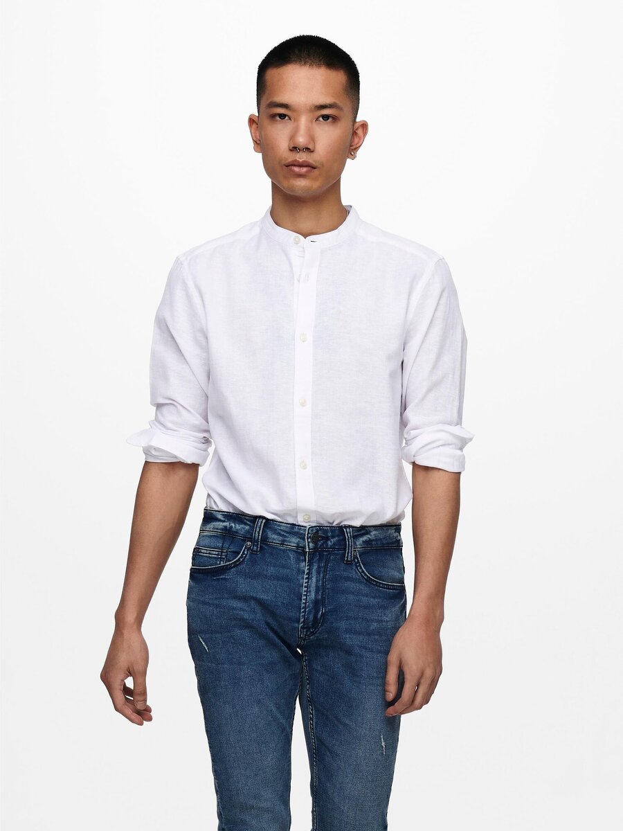 Hemd van het merk Only & Sons in het Wit