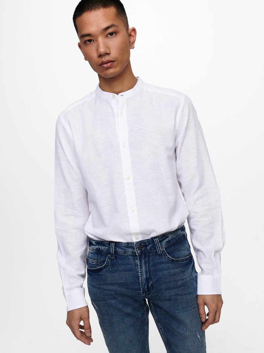 Hemd van het merk Only & Sons in het Wit