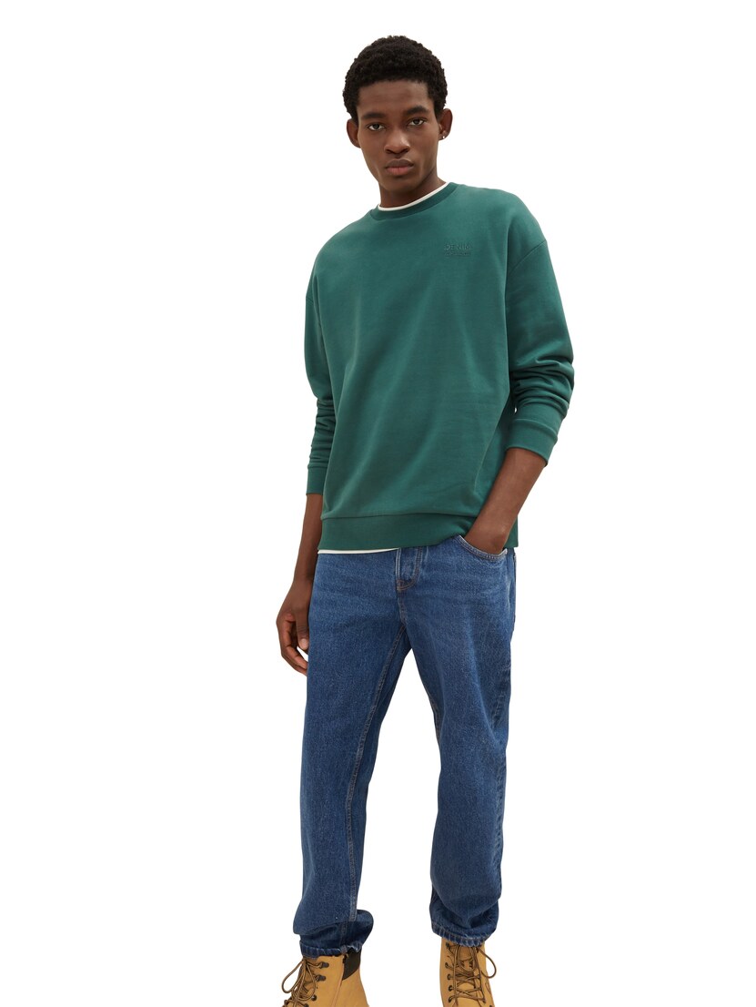 1034150 relaxed 2in1 crewneck sweater