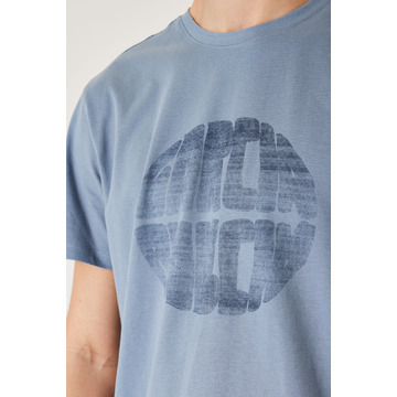 T-shirt van het merk Garcia in het Blauw