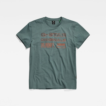 T-shirt van het merk G-star in het Groen