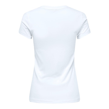 T-shirt van het merk Only in het Wit