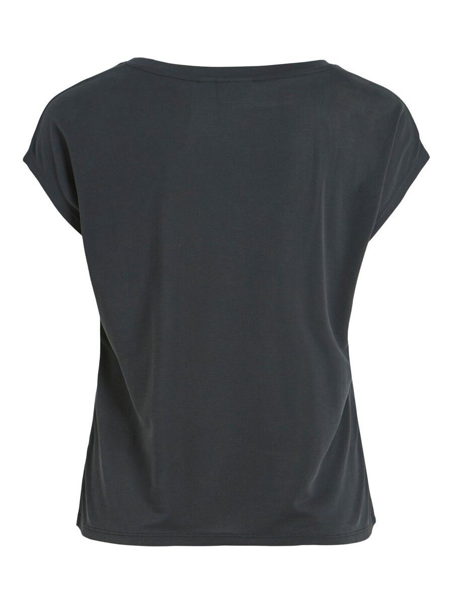 T-shirt van het merk Vila in het Zwart