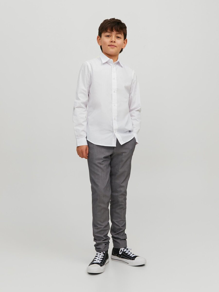 Hemd van het merk Jack & Jones Junior in het Wit