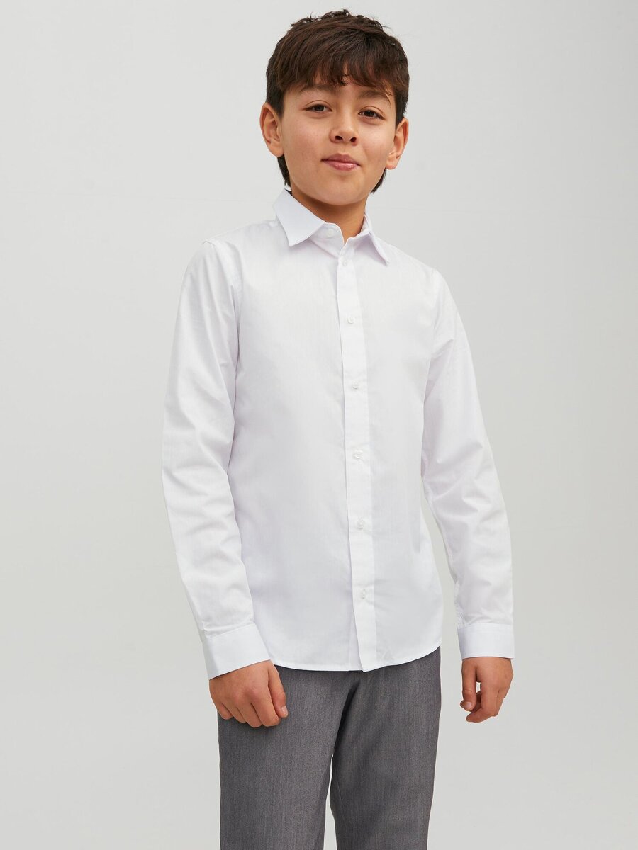 Hemd van het merk Jack & Jones Junior in het Wit