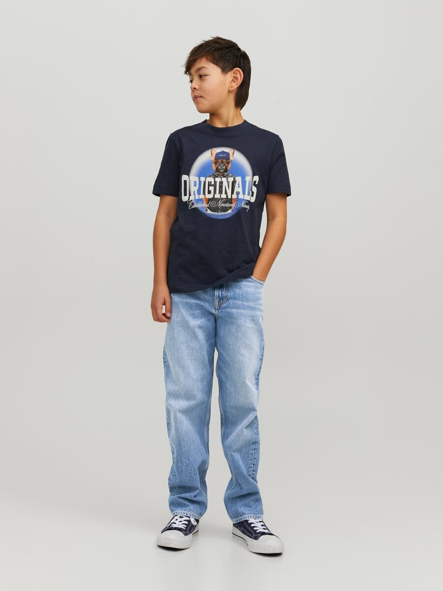 Broek van het merk Jack & Jones Junior in het Jeans