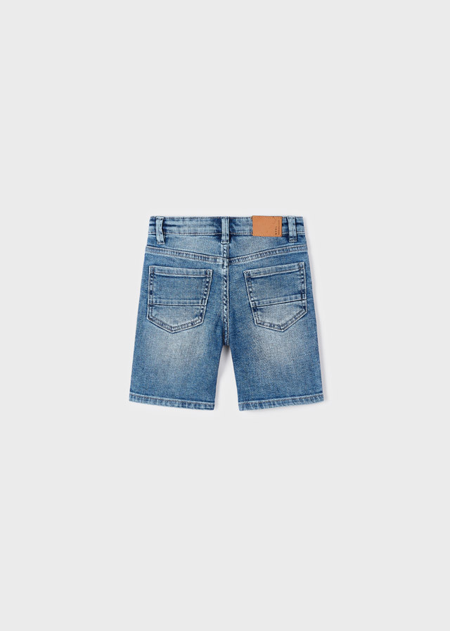 Denim basic 5 pocket shorts