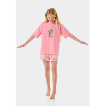 Pyjama van het merk Schiesser in het Roze