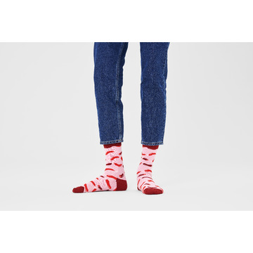 Kousen van het merk Happy Socks in het Roze